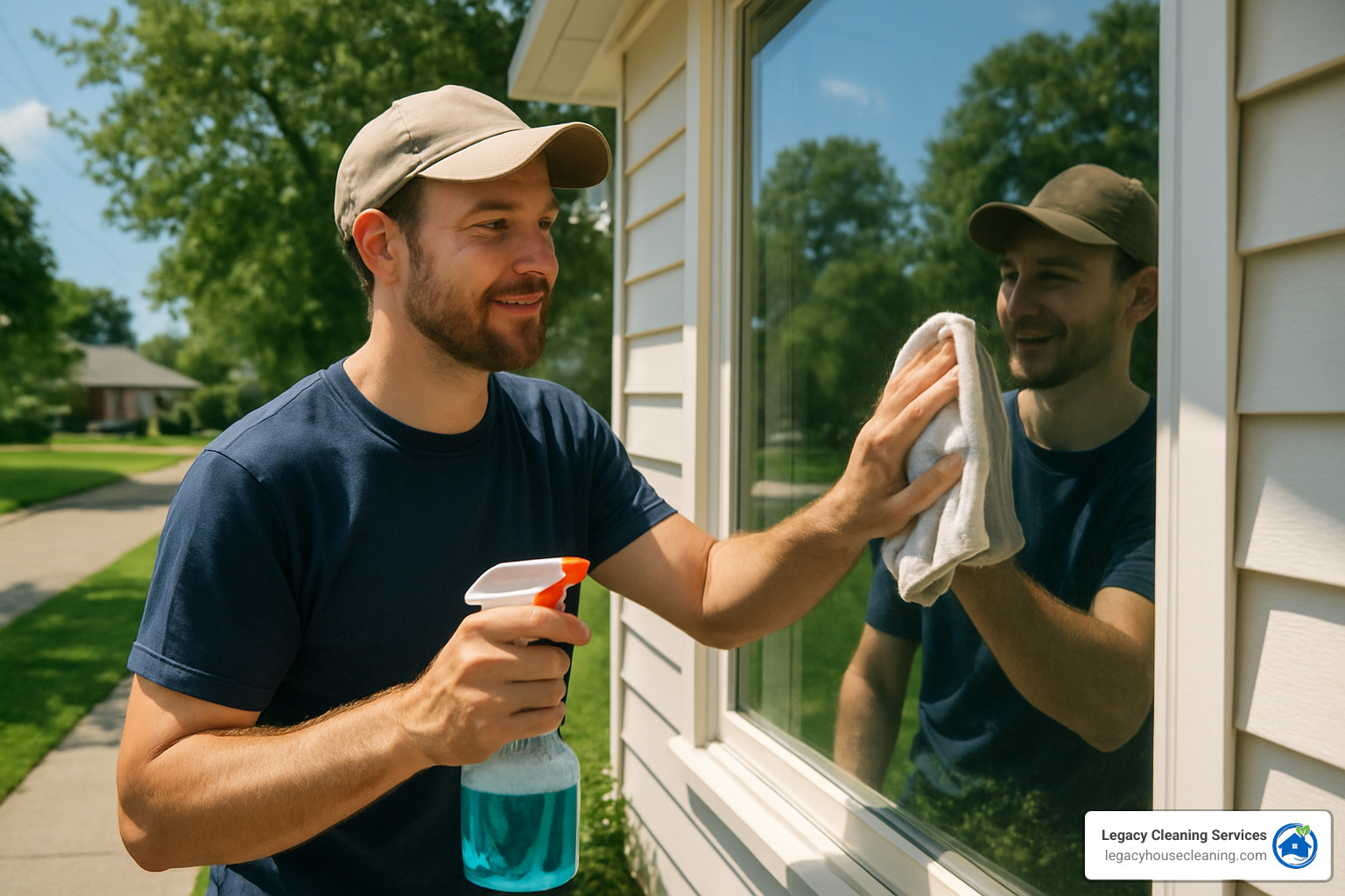 tips for cleaning outside windows