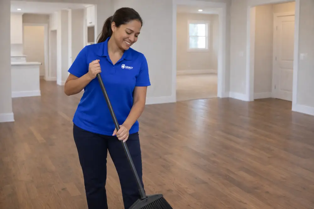 Legacy cleaner performing move in cleaning